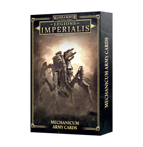 MECHANICUM ARMY LIST CARDS: Legions Imperialis. The Horus Heresy