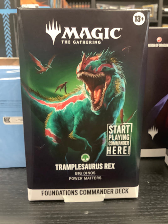 MTG Tramplesaurus Rex Foundations Commander
