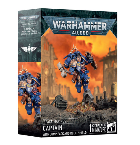 Captain with Jump Pack and Relic Shield (Pre-Order 10/25/25)