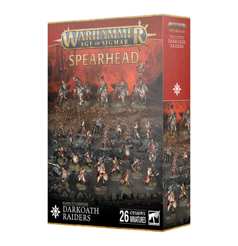 SPEARHEAD: SLAVES TO DARKNESS DARKOATH RAIDERS. Age of Sigmar