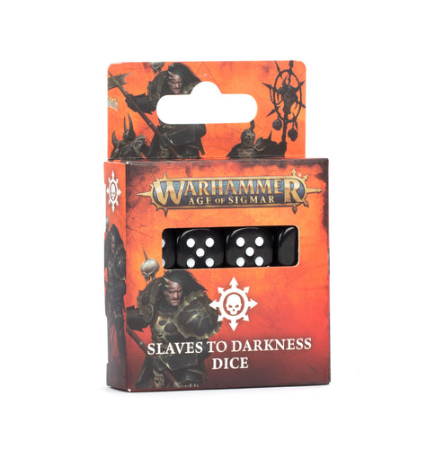 AGE OF SIGMAR: SLAVES TO DARKNESS DICE.