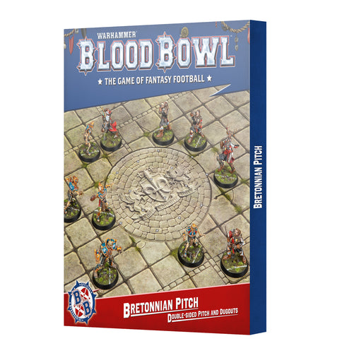 Blood Bowl: Bretonnian Team Pitch & Dugouts (Pre-Order 11/15/25)