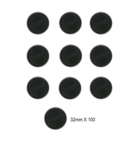 Citadel 32mm Round Base Set (100-Pack)