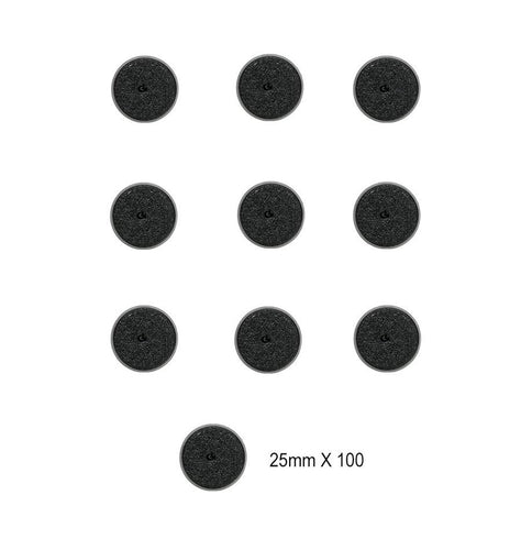 Citadel 25mm Round Base Set (100-Pack)