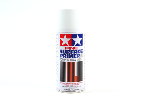Tamiya: Fine Surface Primer for Plastic & Metal: White