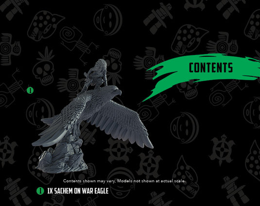 Mythic Americas: Tribal Nations - Sachem Warlord Mounted on War Eagle