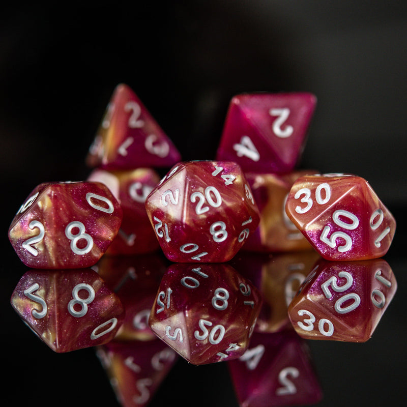 Load image into Gallery viewer, Berserker Potion Acrylic Dice Set
