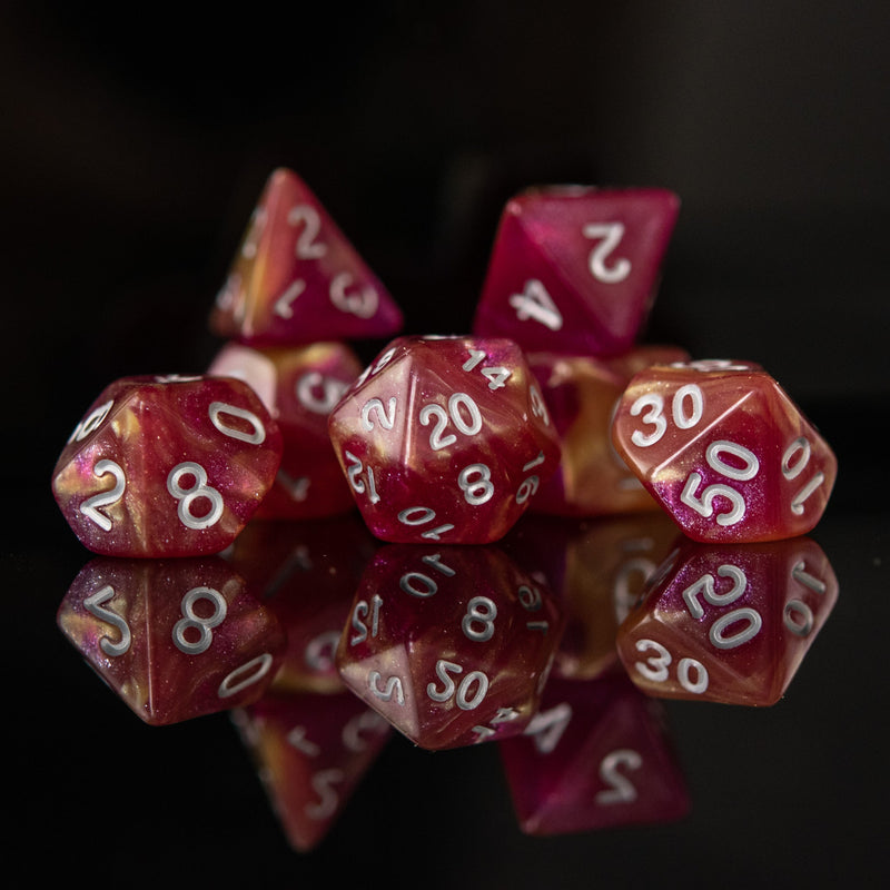 Load image into Gallery viewer, Berserker Potion Acrylic Dice Set
