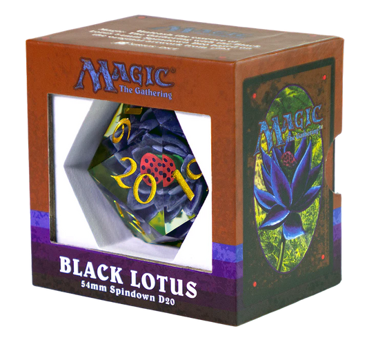 Magic the Gathering: Black Lotus 54mm Spindown D20