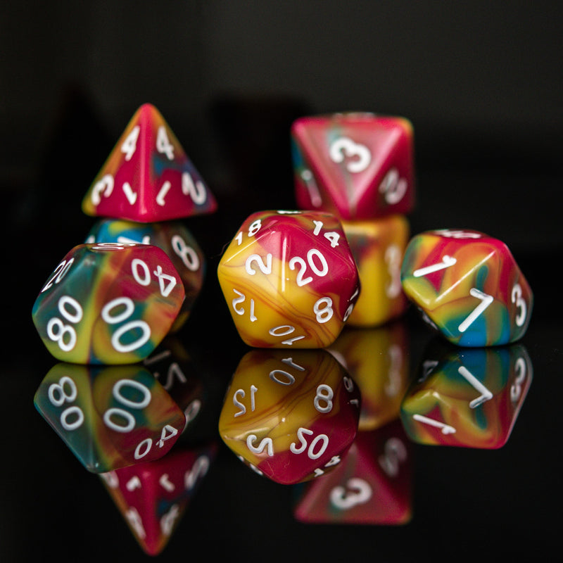 Load image into Gallery viewer, Candy Store Acrylic Dice Set
