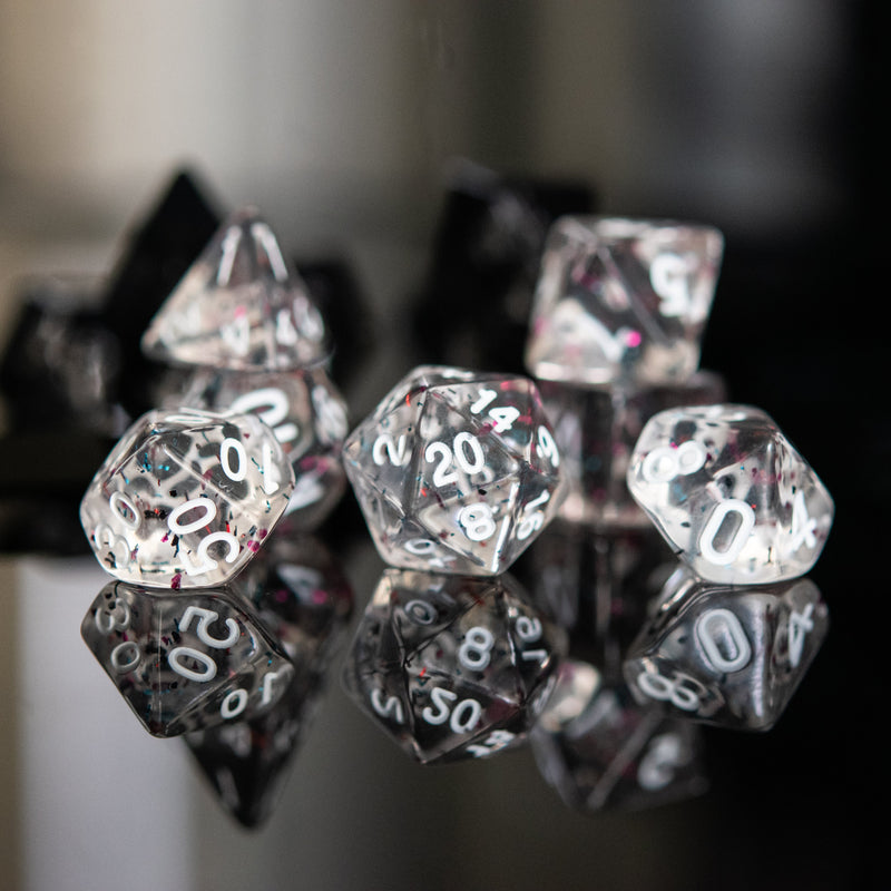 Load image into Gallery viewer, Celebration Acrylic Dice Set
