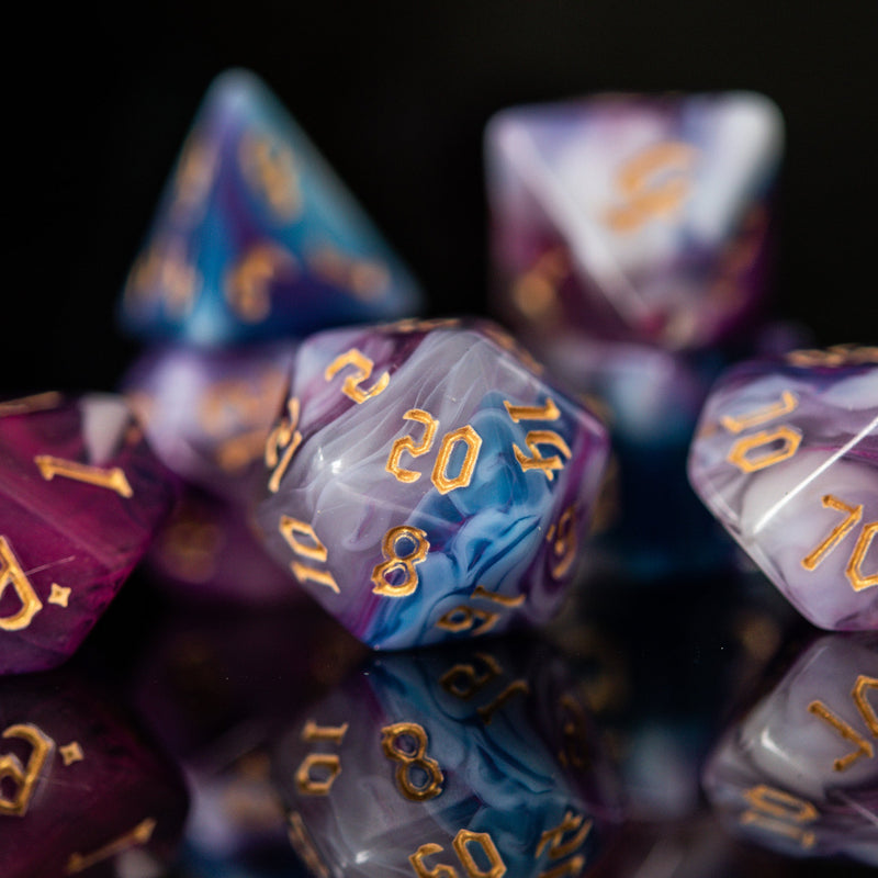 Load image into Gallery viewer, Wizard Class Acrylic Dice Set
