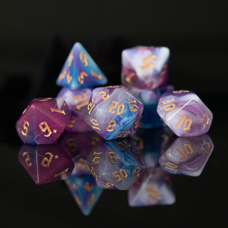 Load image into Gallery viewer, Wizard Class Acrylic Dice Set
