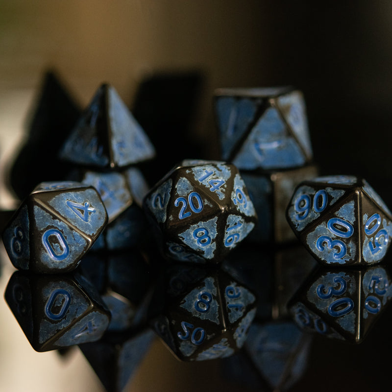 Load image into Gallery viewer, Corrosive Acrylic Dice Set
