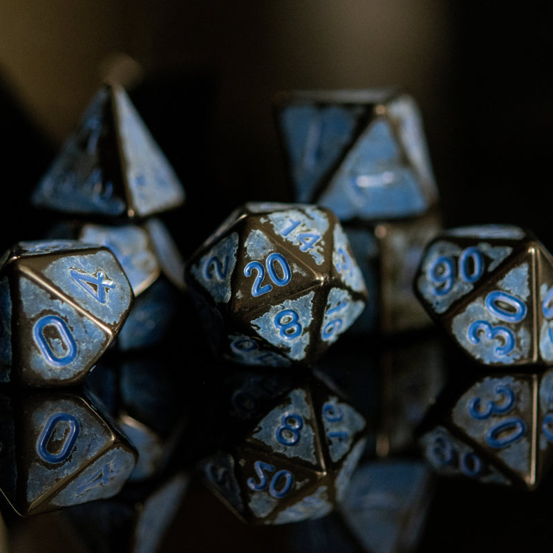 Load image into Gallery viewer, Corrosive Acrylic Dice Set
