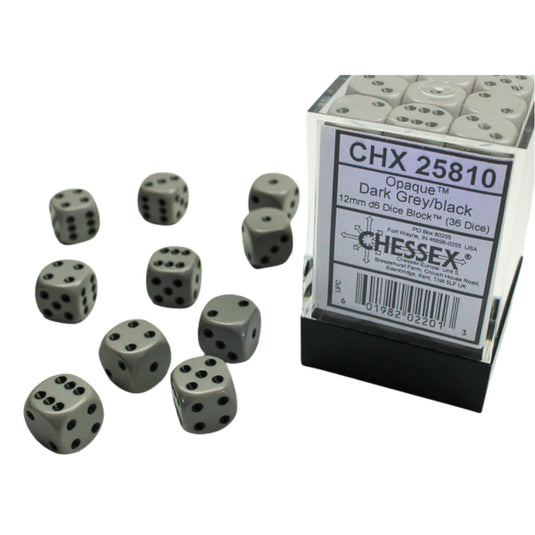 Chessex 12mm 36d6 Dice Block