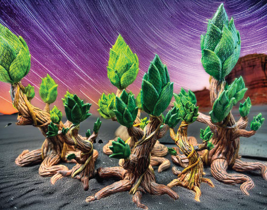 Mythic Earth: Dragon Scale Trees (Scenery)
