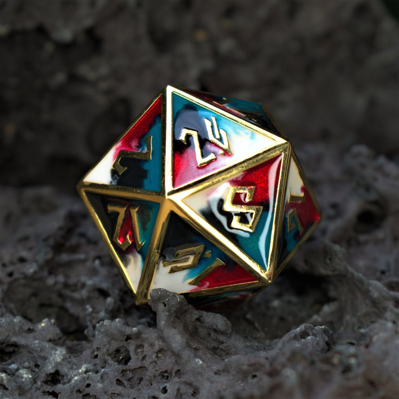 Load image into Gallery viewer, Celebration Metal Dice Set
