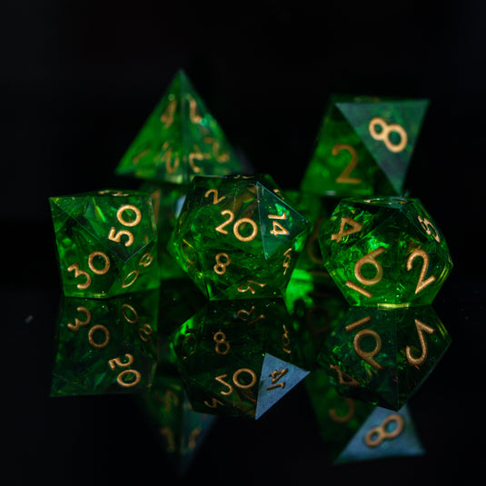 Blood of the Lich Sharp-Edged Resin Dice Set