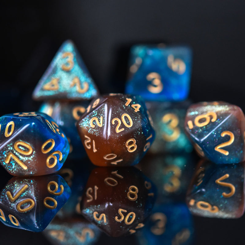 Load image into Gallery viewer, Elixir of Solace Acrylic Dice Set
