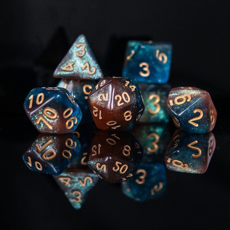 Load image into Gallery viewer, Elixir of Solace Acrylic Dice Set
