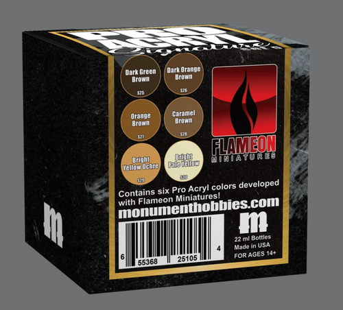 Pro Acryl Signature Series - Set 5 Flameon Miniatures