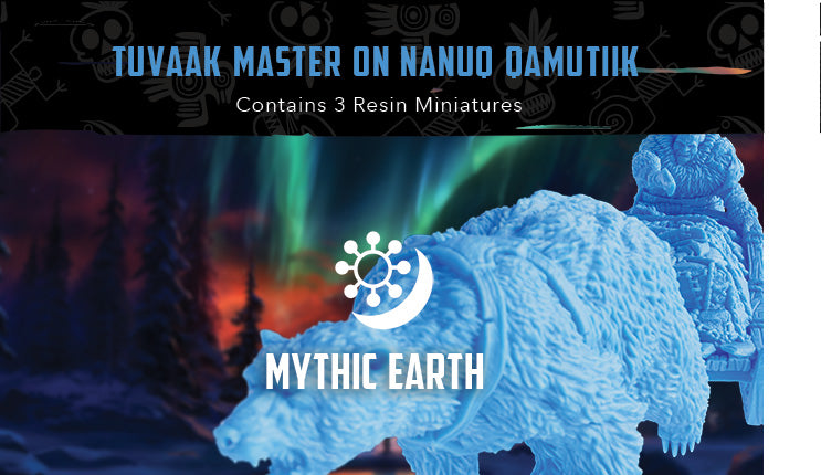 Load image into Gallery viewer, Mythic Americas: Inuit - Tuvaak Master on Nanuq Qamutiik (Bear Sled)

