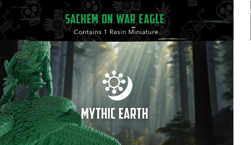 Mythic Americas: Tribal Nations - Sachem Warlord Mounted on War Eagle