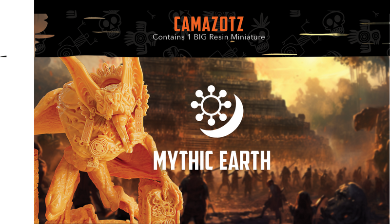 Load image into Gallery viewer, Mythic Americas: Maya - Camazotz
