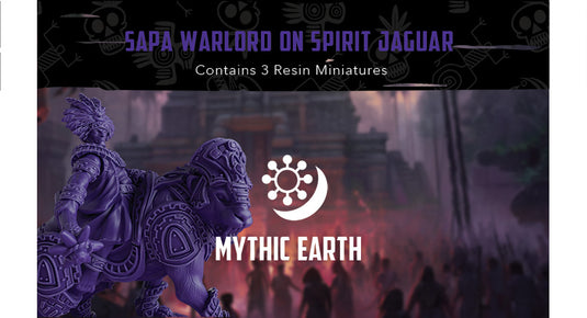 Mythic Americas: Incas - Sapa Warlord on Spirit Jaguar