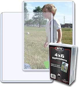 BCW 4x6 Toploaders