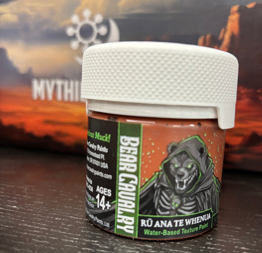 Bear Cavalry Mud Texture Paint - Ru Ana te Whenua
