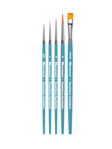 Dauntless Synthetic Brush Set