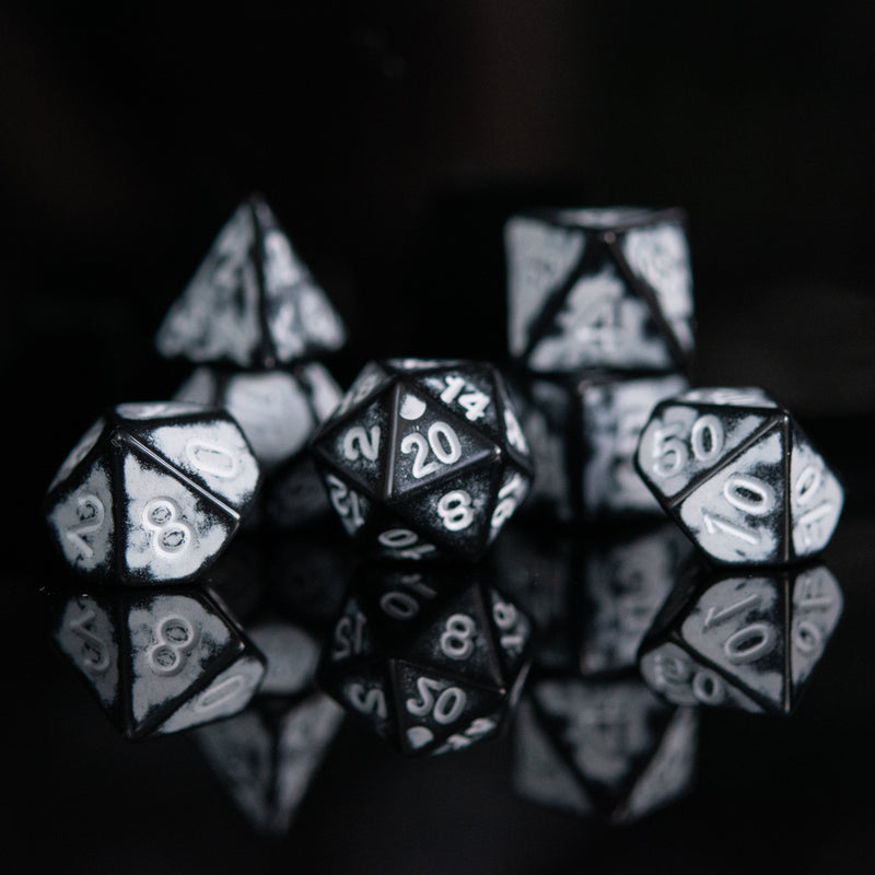Load image into Gallery viewer, Oxidize Acrylic Dice Set
