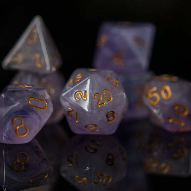 Load image into Gallery viewer, Elixir of Slumber Acrylic Dice Set
