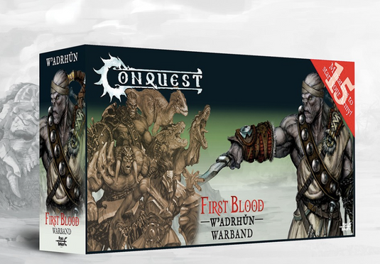 Conquest: First Blood W'Adrhun Warband