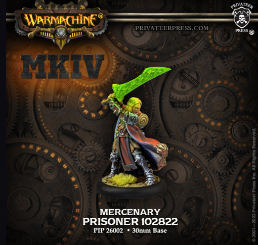 Warmachine MKIV: Prisoner 102822