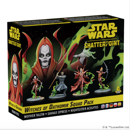 Star Wars Shatterpoint: Witches Of Dathomir: Mother Talzin Squad Pack