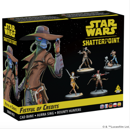 Shatterpoint: Fistful of Credits - Cad Bane Squad Pack