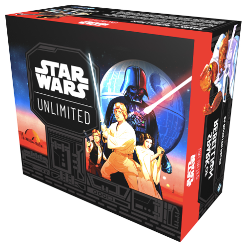 Star Wars Unlimited: Spark of Rebellion Booster Display