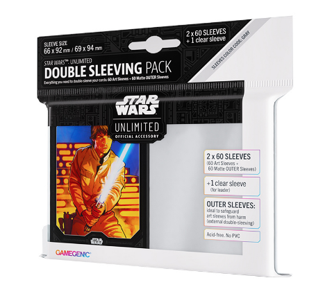 Load image into Gallery viewer, Star Wars Unlimited: Art Sleeves Double Sleeving Pack
