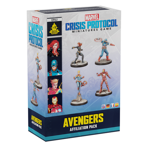 Marvel Crisis Protocol: Avengers Affiliation Pack