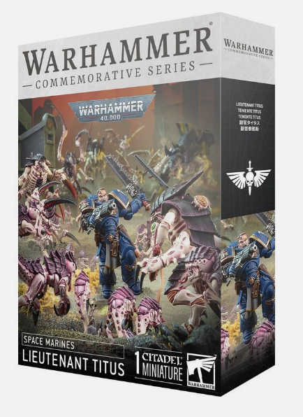 Space Marines: Lieutenant Titus (Pre order. Release date 5/10/25)
