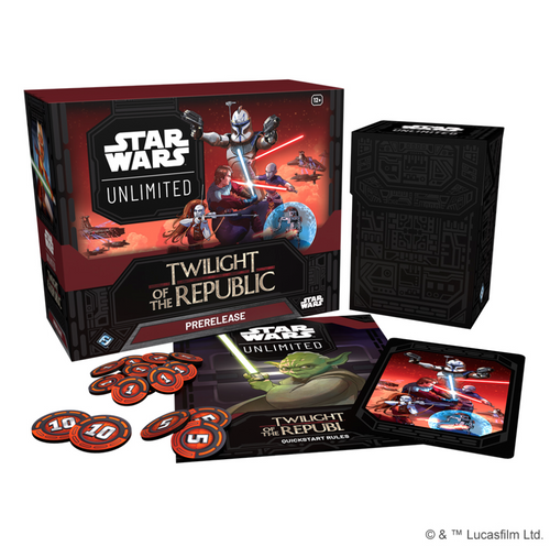 Star Wars: Unlimited – Twilight of the Republic: Prerelease Box.