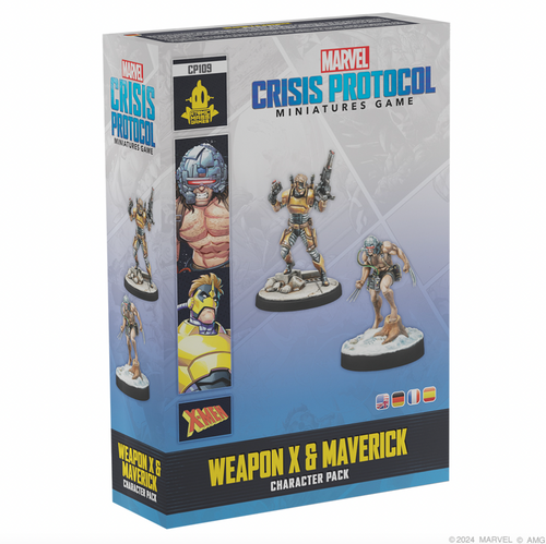Marvel Crisis Protocol: Weapon X & Maverick.