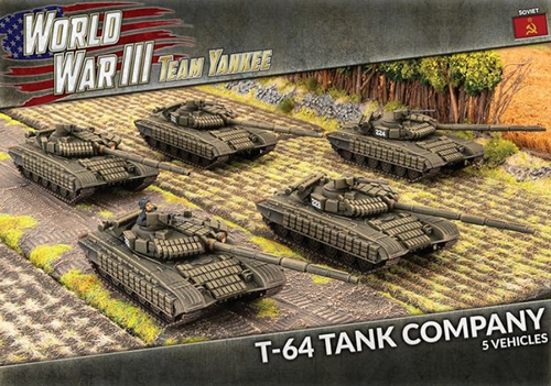 WWIII Team Yankee: T-64 Tank Company Company. Soviet