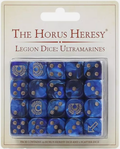 Horus Heresy: Legion Dice - ULTRAMARINES (RARE)