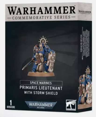 Commemorative Series: Primaris Lieutenant With Storm Shield.