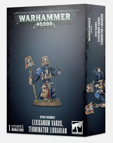 Space Marines Lexicanum Varus, Terminator LIbrarian.