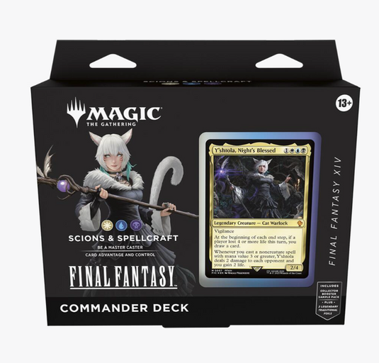 Magic The Gathering: FINAL FANTASY - XIV  Commander Deck - Scions & Spellcraft. Pre Order (release date 6/13/25)